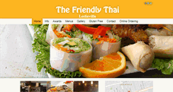 Desktop Screenshot of friendlythai.com